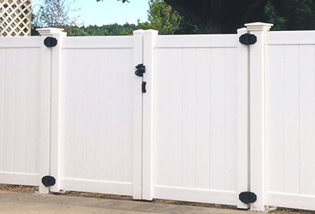 Vinyl Gate Frame Components